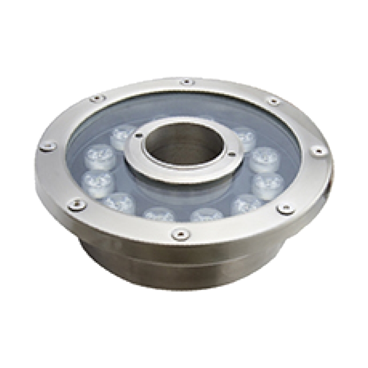 dma112-2176 ĐÈN LED ÂM NƯỚC ÁNH SÁNG ĐA SẮC 12W (DMA1129)